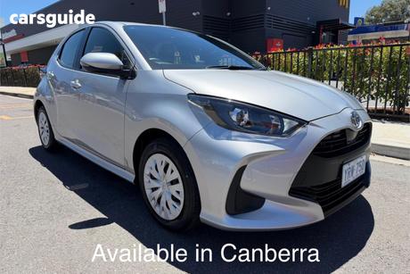 Silver 2022 Toyota Yaris Hatchback Ascent Sport