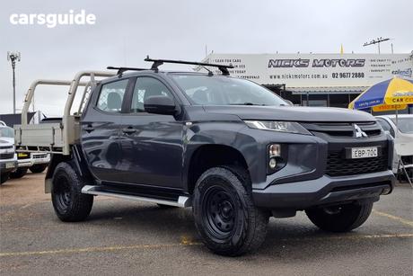 Grey 2019 Mitsubishi Triton Double Cab Pick Up Glx Plus (4X4)