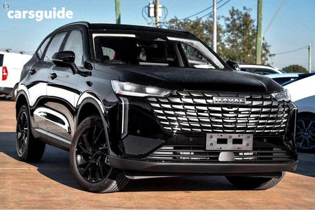 Black 2025 GWM Haval H6 Wagon Ultra Hybrid