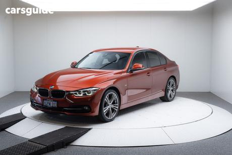Orange 2018 BMW 330I Sedan Sport Line