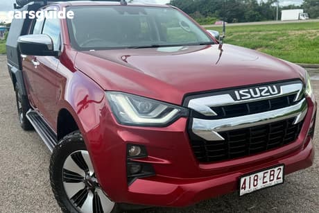 Red 2021 Isuzu D-MAX Crew Cab Chassis Ls-U (4X4)