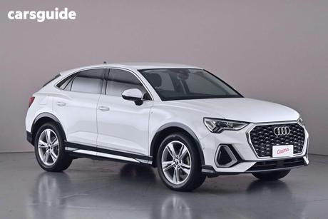 White 2020 Audi Q3 Sportback 35 Tfsi S Line