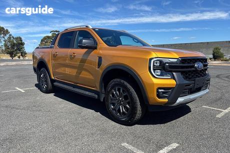 Yellow 2025 Ford Ranger Double Cab Pick Up Wildtrak X 2.0 (4X4)