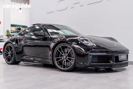 Black 2023 Porsche 911 Coupe Turbo