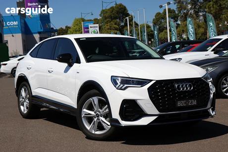 White 2022 Audi Q3 Sportback 35 Tfsi S Line