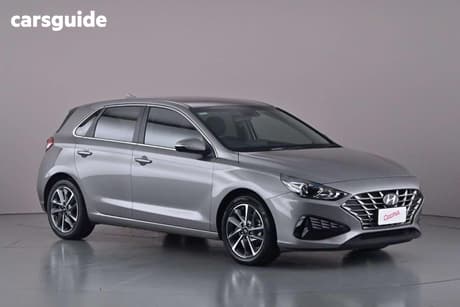 Silver 2021 Hyundai I30 Hatchback Elite