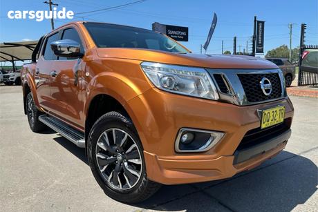 Orange 2017 Nissan Navara Dual Cab Utility St N-Sport (Special Edition)