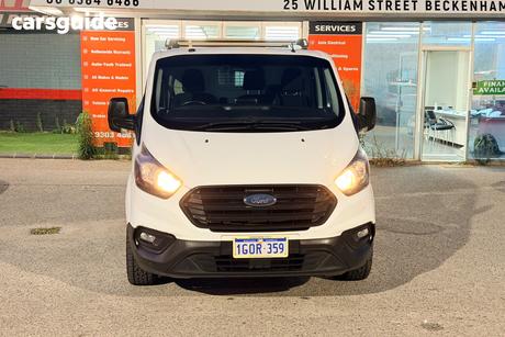 White 2018 Ford Transit Custom Van 300S (Swb) High Roof