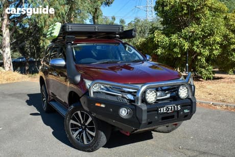 Red 2016 Mitsubishi Pajero Sport Wagon Gls (4X4)