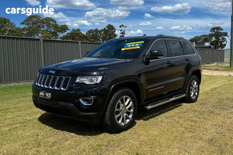 Black 2016 Jeep Grand Cherokee Wagon Blackhawk