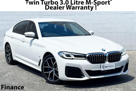 White 2022 BMW 530D Sedan M Sport Lci