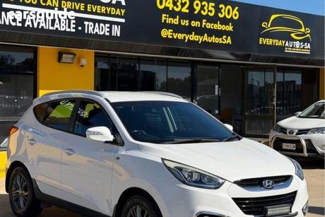 White 2013 Hyundai IX35 Wagon Se (Fwd)