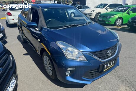 Blue 2020 Suzuki Baleno Hatchback Gl