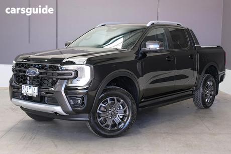 Black 2025 Ford Ranger Double Cab Pick Up Wildtrak X 2.0 (4X4)