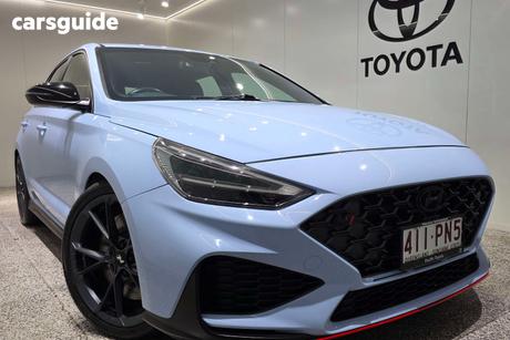 Blue 2021 Hyundai I30 Hatchback N