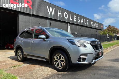 Silver 2023 Subaru Forester Wagon Hybrid L (Awd)