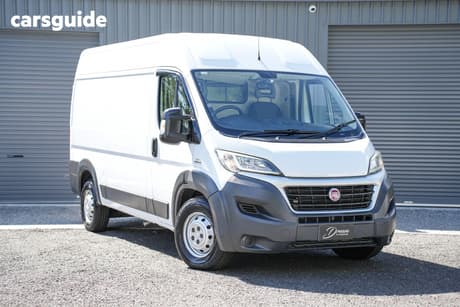 White 2015 Fiat Ducato Commercial MAXI VAN MID ROOF MWB 4DR MAN 5SP 2.8DT