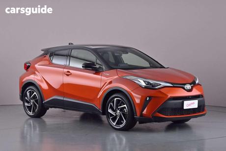 Orange 2020 Toyota C-HR Hatchback Koba (2Wd) Two Tone