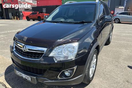 Black 2011 Holden Captiva Wagon 5 (4X4)