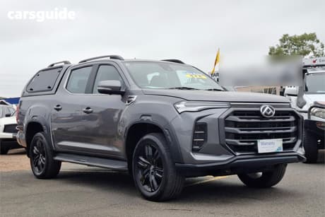 Grey 2023 LDV T60 Double Cab Utility Max Luxe (4X4)