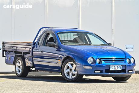 Blue 2000 Ford Falcon Ute Ute Tray XR8 R