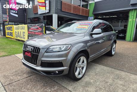 Grey 2013 Audi Q7 Wagon 3.0 Tdi Quattro