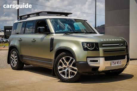 Green 2021 Land Rover Defender Wagon 110 P400 S (249Kw)