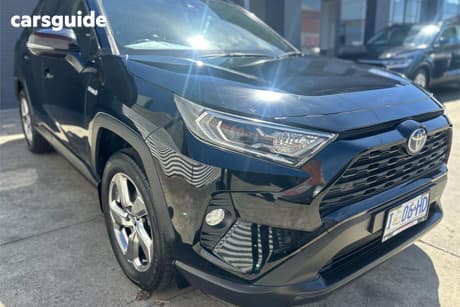 Black 2019 Toyota RAV4 Wagon Gxl Awd Hybrid