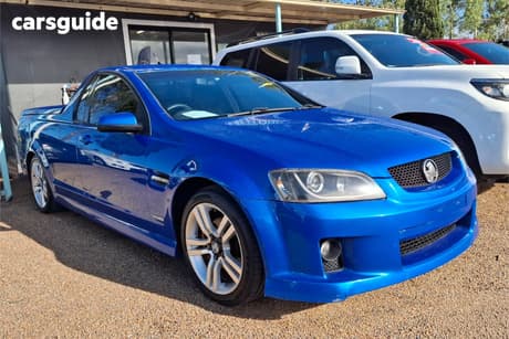 Blue 2010 Holden UTE Ute Tray SV6 R