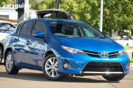 Blue 2013 Toyota Corolla Hatchback Ascent Sport