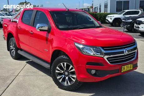 Red 2016 Holden Colorado Crew Cab Pickup Ltz (4X4)