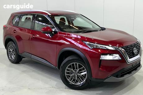 Purple 2024 Nissan X-Trail Wagon St (4Wd) 7 Seat