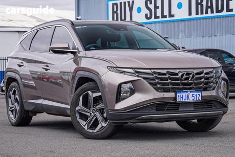 Brown 2021 Hyundai Tucson Wagon Highlander (Awd)