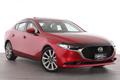 Red 2024 Mazda 3 Sedan G25 Astina