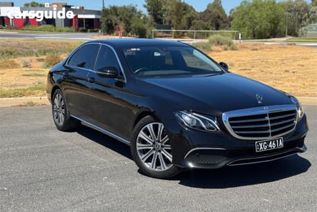 Black 2017 Mercedes-Benz E220 Saloon D