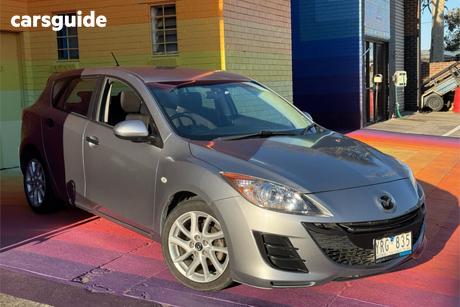 Silver 2011 Mazda 3 Hatchback Neo