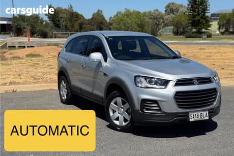 Silver 2015 Holden Captiva Wagon 7 Ls Active (Fwd)