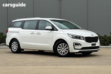 White 2020 Kia Carnival Wagon S