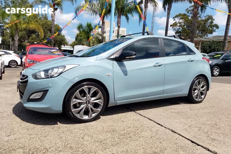 Blue 2014 Hyundai I30 Hatchback Se