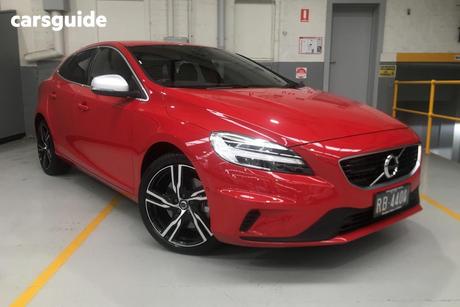 Red 2016 Volvo V40 Hatchback T5 R-Design