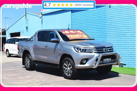 Silver 2018 Toyota Hilux Dual Cab Utility Sr5 (4X4)
