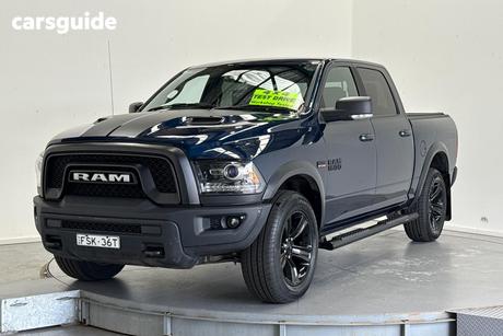 Blue 2022 RAM 1500 Crew Cab Utility Warlock Ii