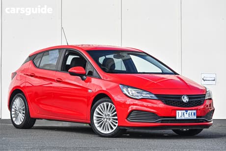 Red 2016 Holden Astra Hatchback R