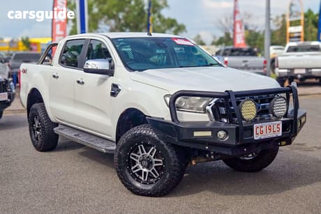 White 2016 Ford Ranger Dual Cab Utility Xlt 3.2 (4X4)