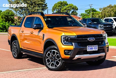 Yellow 2025 Ford Ranger Double Cab Pick Up Wildtrak 3.0 (4X4)