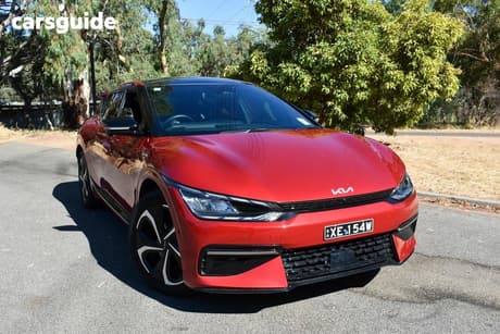 Red 2023 Kia EV6 Wagon Gt-Line Awd