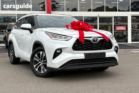 White 2022 Toyota Kluger Wagon Gxl Awd