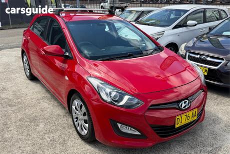 Red 2013 Hyundai I30 Hatchback Active