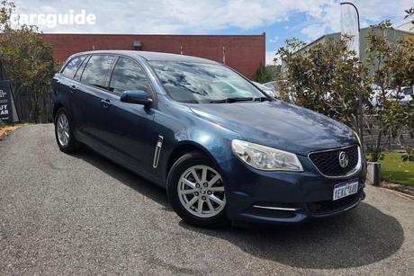Blue 2013 Holden Commodore SUV EVOKE (LPG) VF