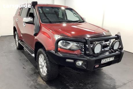 Red 2018 Isuzu MU-X Wagon Ls-U (4X4)